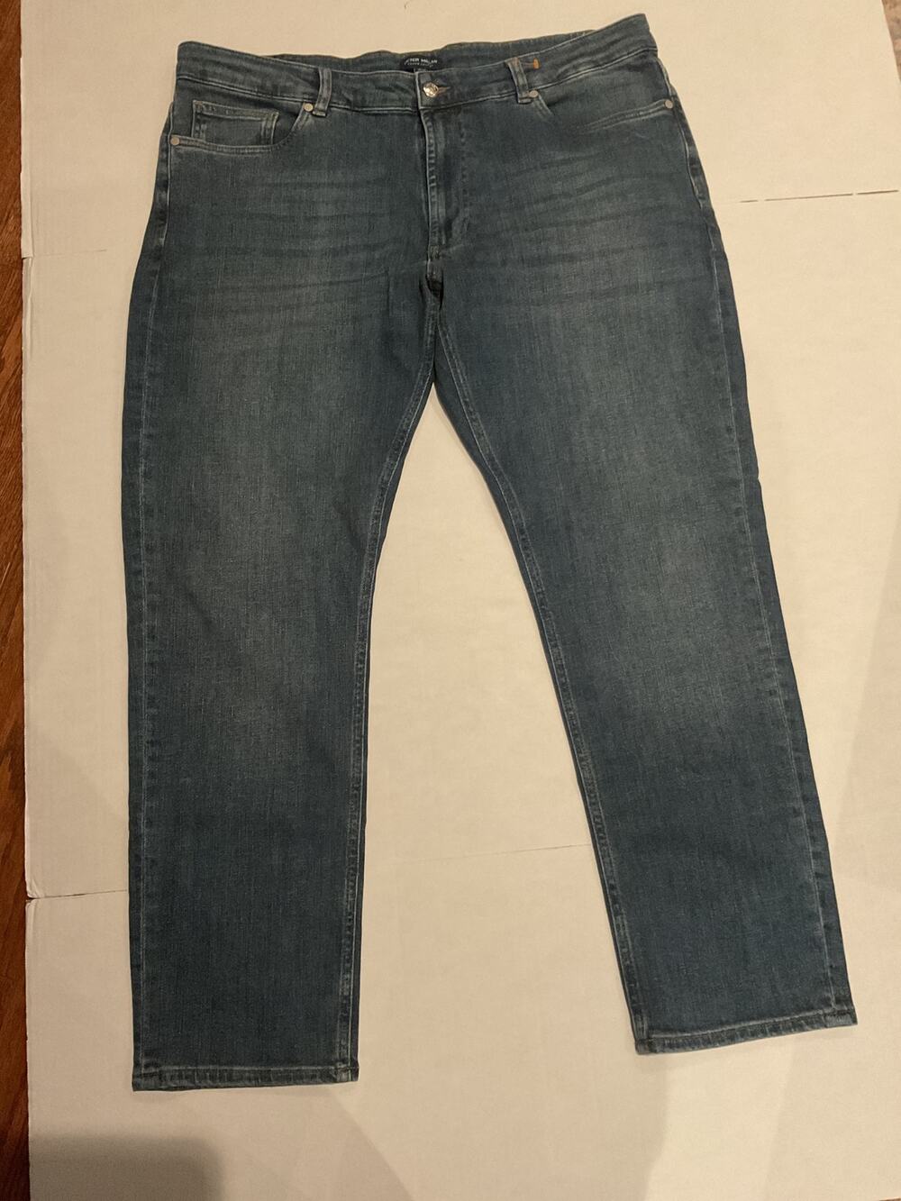 Peter Millar, Crown Crafted - Tailored Fit, True Blue Wash Jeans - size 38/30